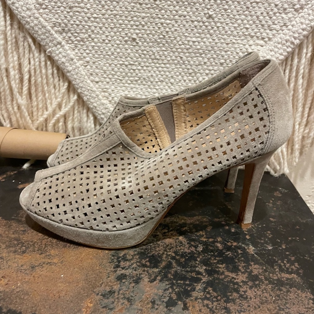 PAUL GREEN Suede Wedge Heels